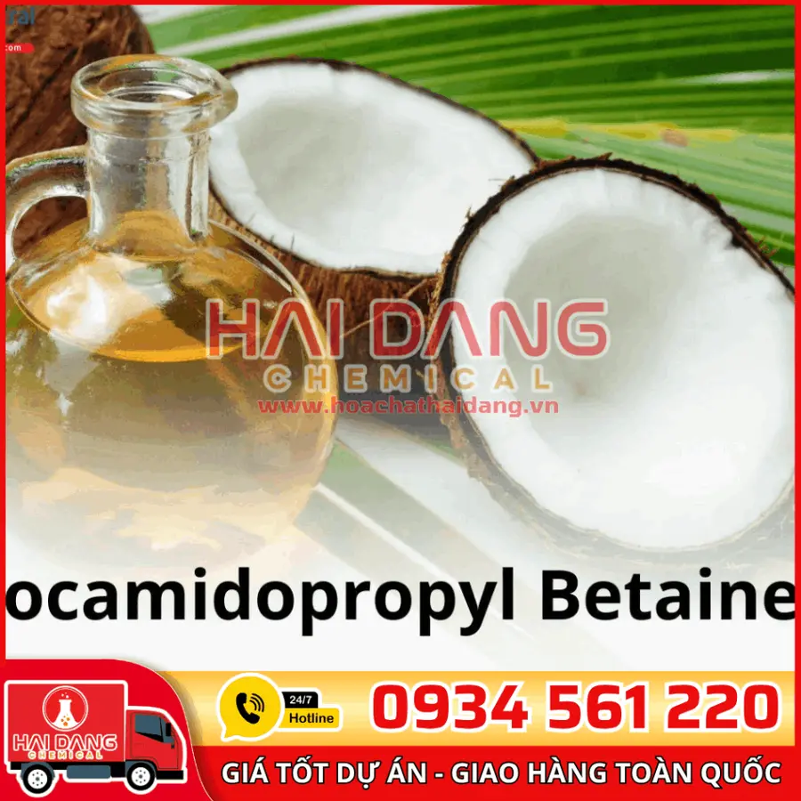 CAPB (Cocamidopropyl Betaine) – Chất Hoạt Động Bề Mặt Dịu Nhẹ