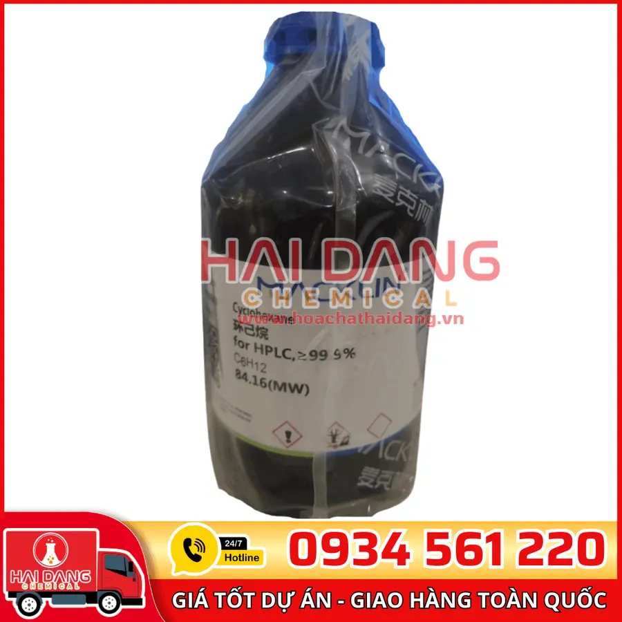 Cyclohexane for HPLC, ≥99.9% 500ml – Macklin