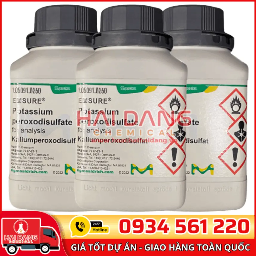 Sodium Peroxodisulfate, lọ 100g – Merck