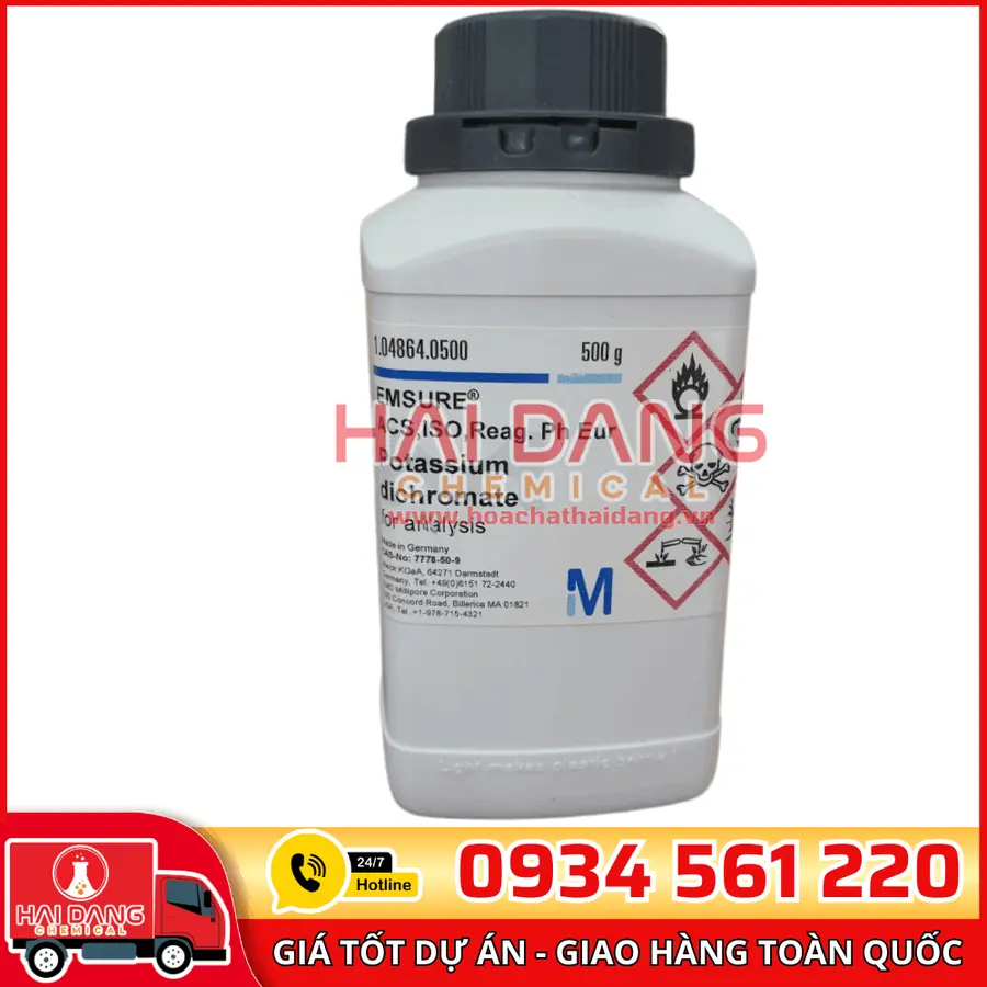 Potassium Dichromate lọ 500g - Merck