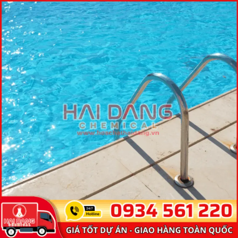 Thang Bể Bơi Nhập Khẩu SF – Inox 304 Bền Đẹp, Chống Trượt