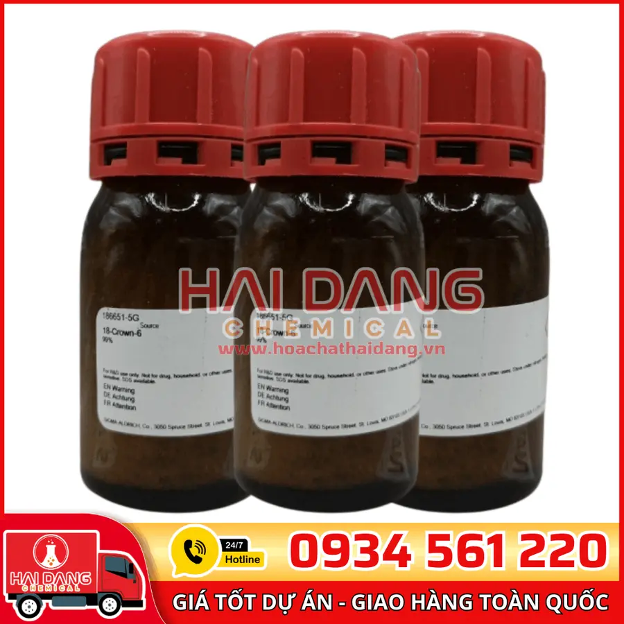 18-Crown-6 lọ 5g, hãng Singma