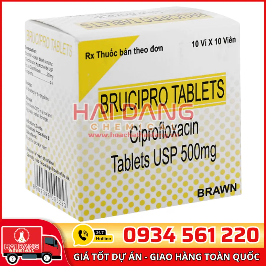 Ciprofloxacin Ấn Độ – Nguyên Liệu Kháng Sinh Dược Phẩm