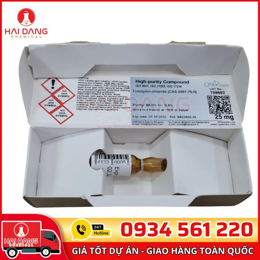 Chất Chuẩn Trioctyltin-Chloride 25mg CPAchem