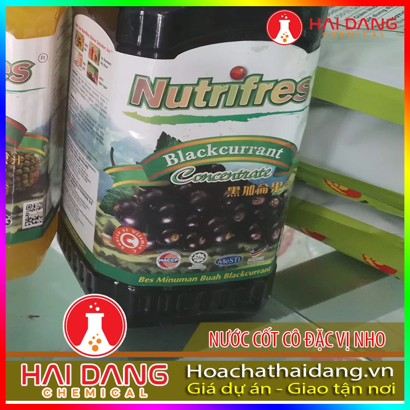 Nước Cốt Trái Cây Cô Đặc Hương Vị Nho