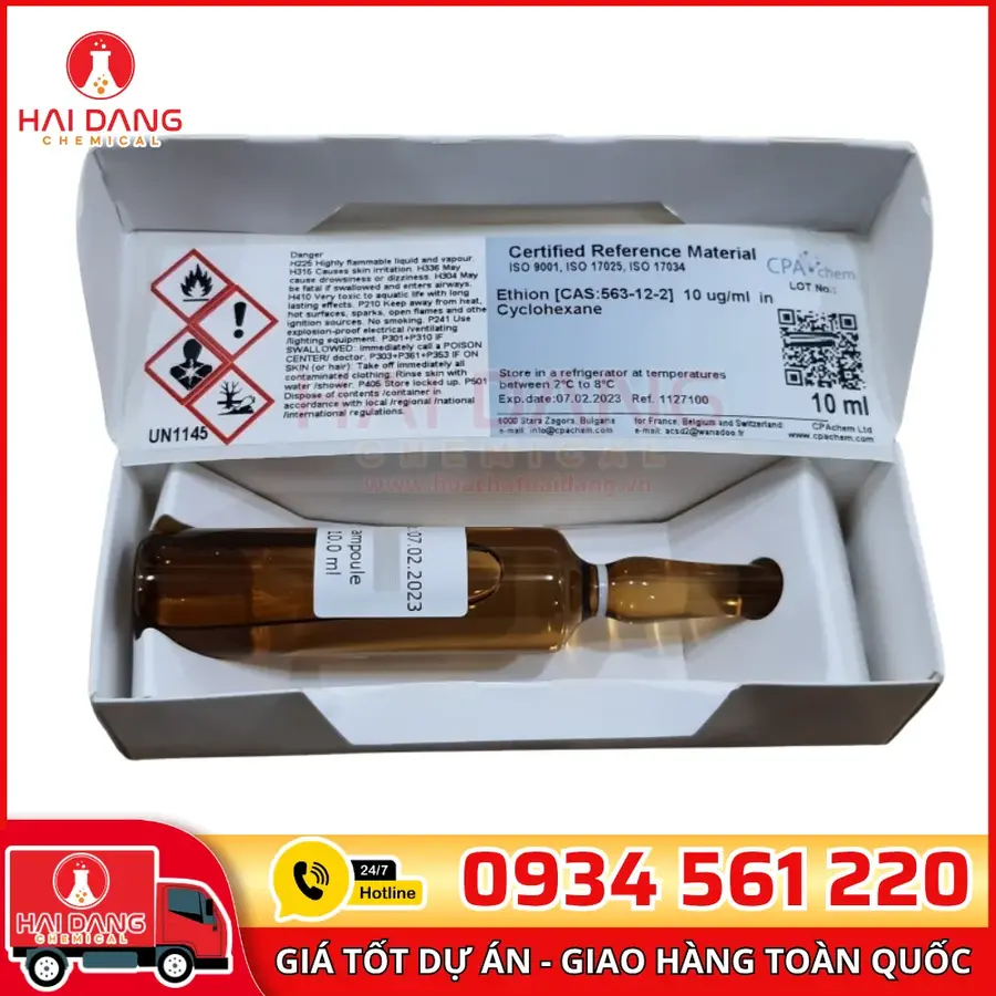 Dung Dịch Chuẩn Ethion 10 µg/mL Trong Cyclohexane – CPAchem
