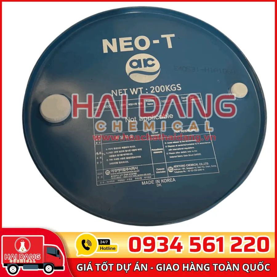 Dioctyl Terephthalate (DOTP) C24H38O4 Hàn Quốc (Aekyung) 200KG