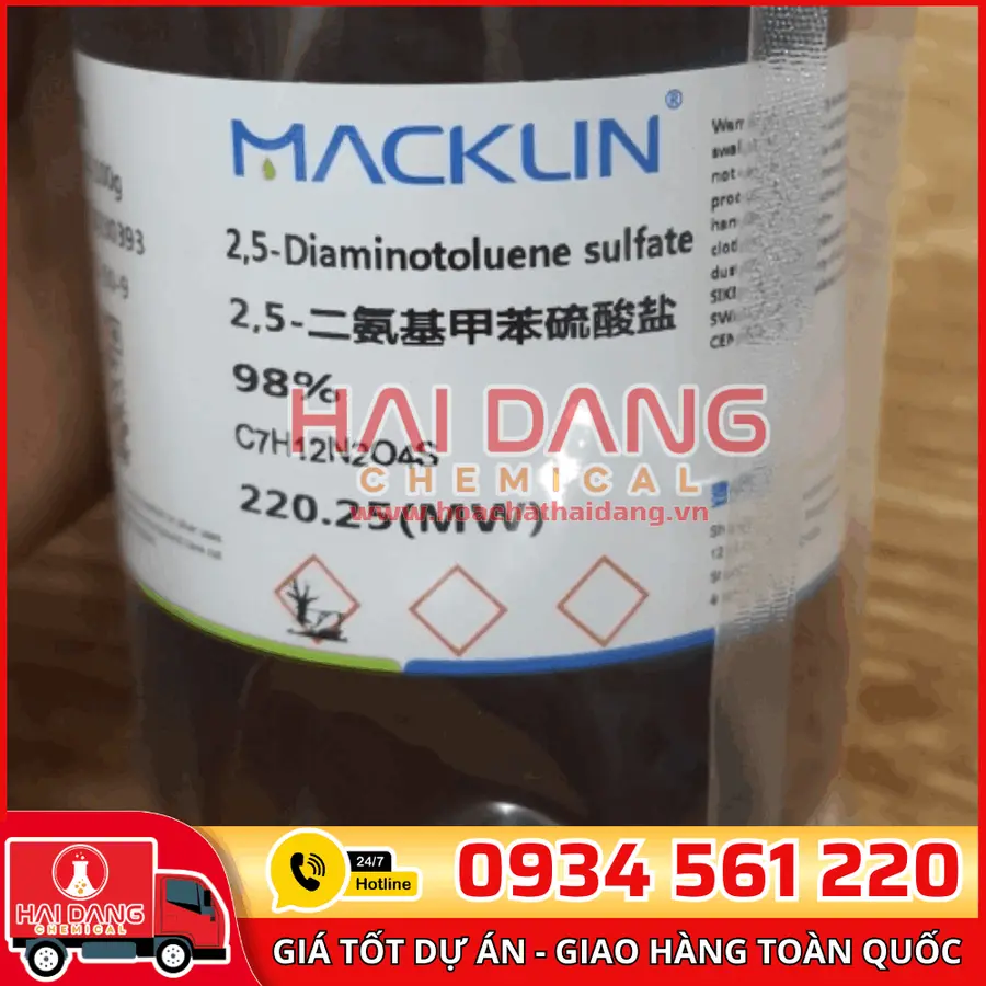 2,5-Diaminotoluene sulfate 100g – Macklin