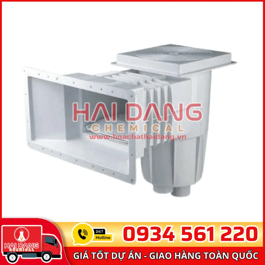 Thiết Bị Thu Nước Mặt Hồ Bơi Skimmer 0250F – Nhập Khẩu Bền Bỉ