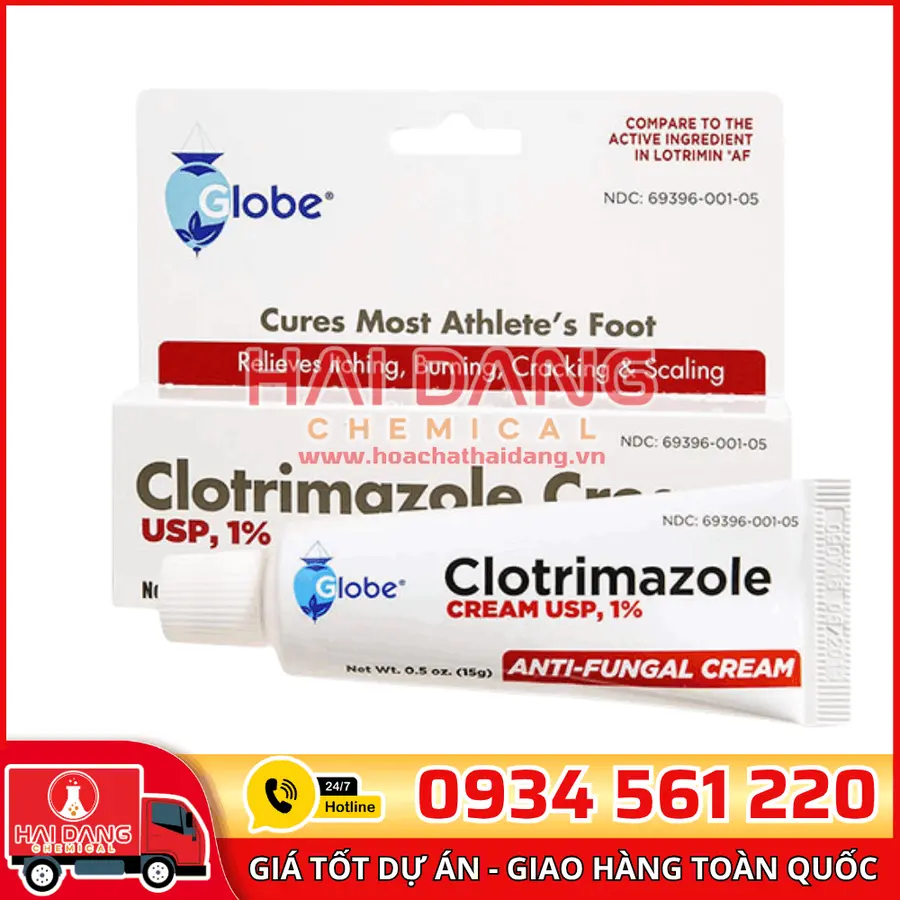 Clotrimazole Ấn Độ – Nguyên Liệu Kháng Nấm Trong Dược Phẩm