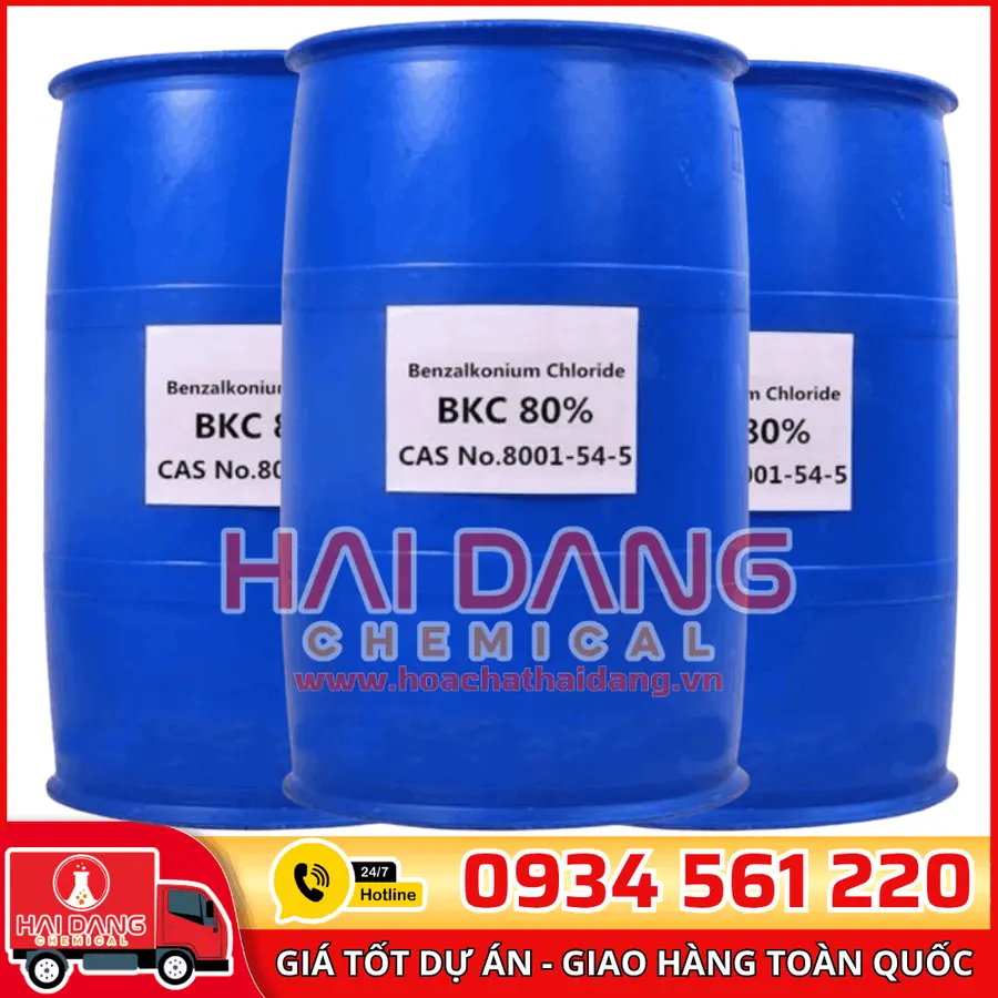Benzalkonium Chloride BKC 80% – Chất Diệt Khuẩn Trong Mỹ Phẩm