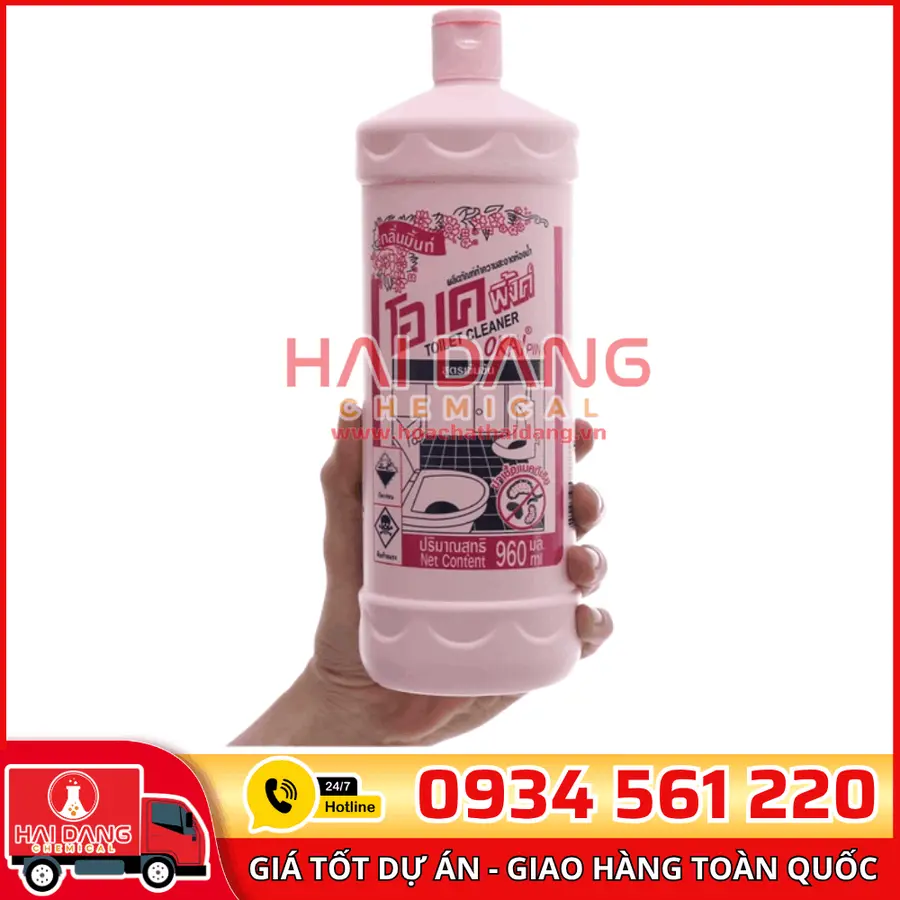 Màu Hồng Cho Chất Tẩy Rửa – Tạo Màu Tươi Sáng, Bắt Mắt