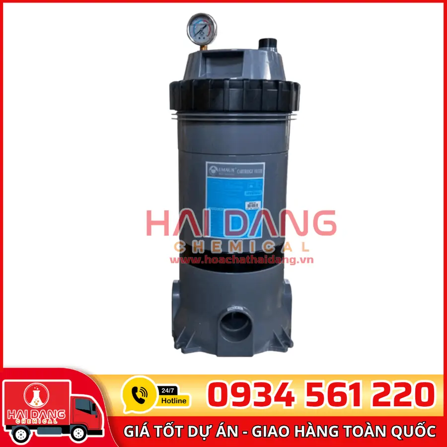 Cột Lọc Cartridge CF75 – Nhỏ Gọn, Lọc Tinh Cho Hồ Bơi Mini