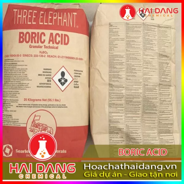 Hóa Chất Phân Bón Boric Acid