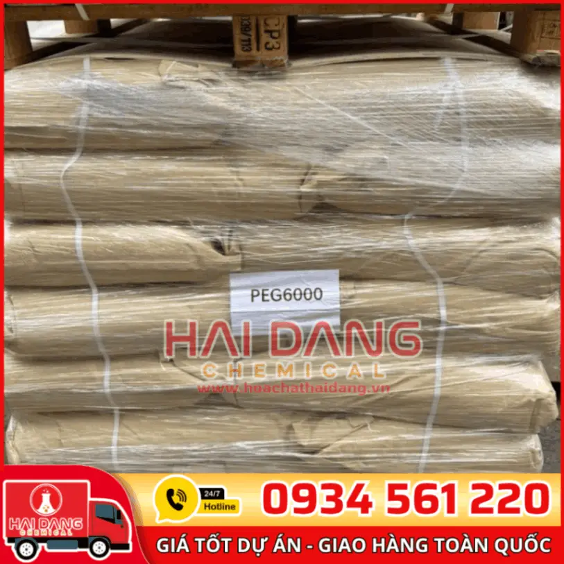 PEG 6000 Ấn Độ – Nguyên Liệu Làm Kem Mỹ Phẩm Dưỡng Da