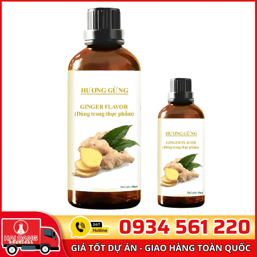 Hương Gừng Dạng Lỏng