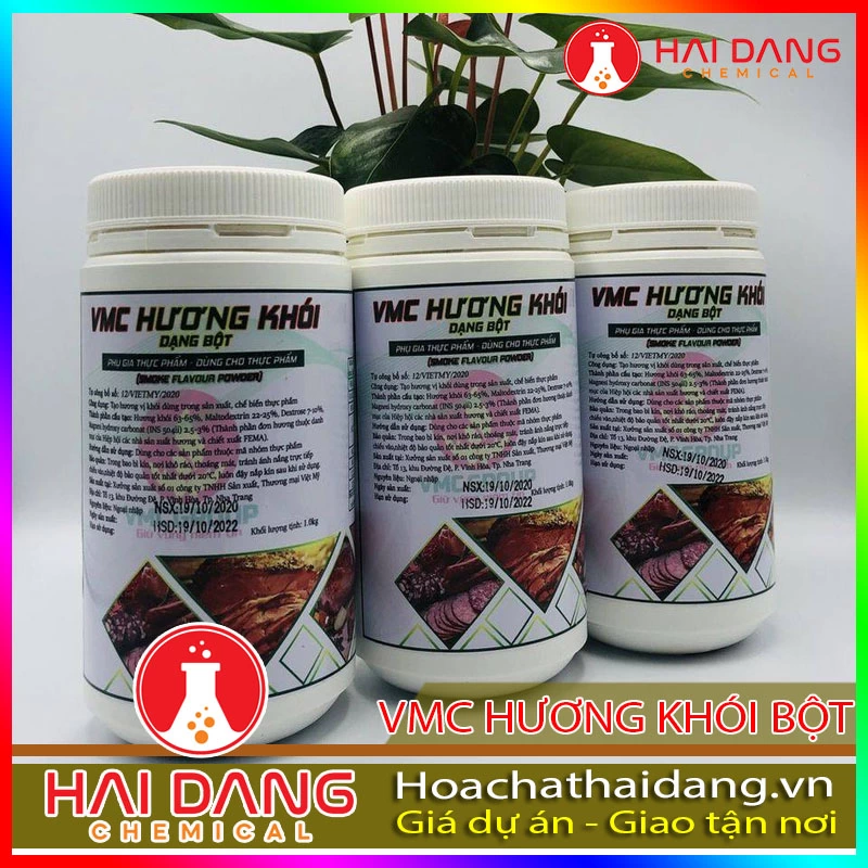 Phụ Gia Làm Xúc Xích Lạp Xưởng Vmc Hương Khói Bột