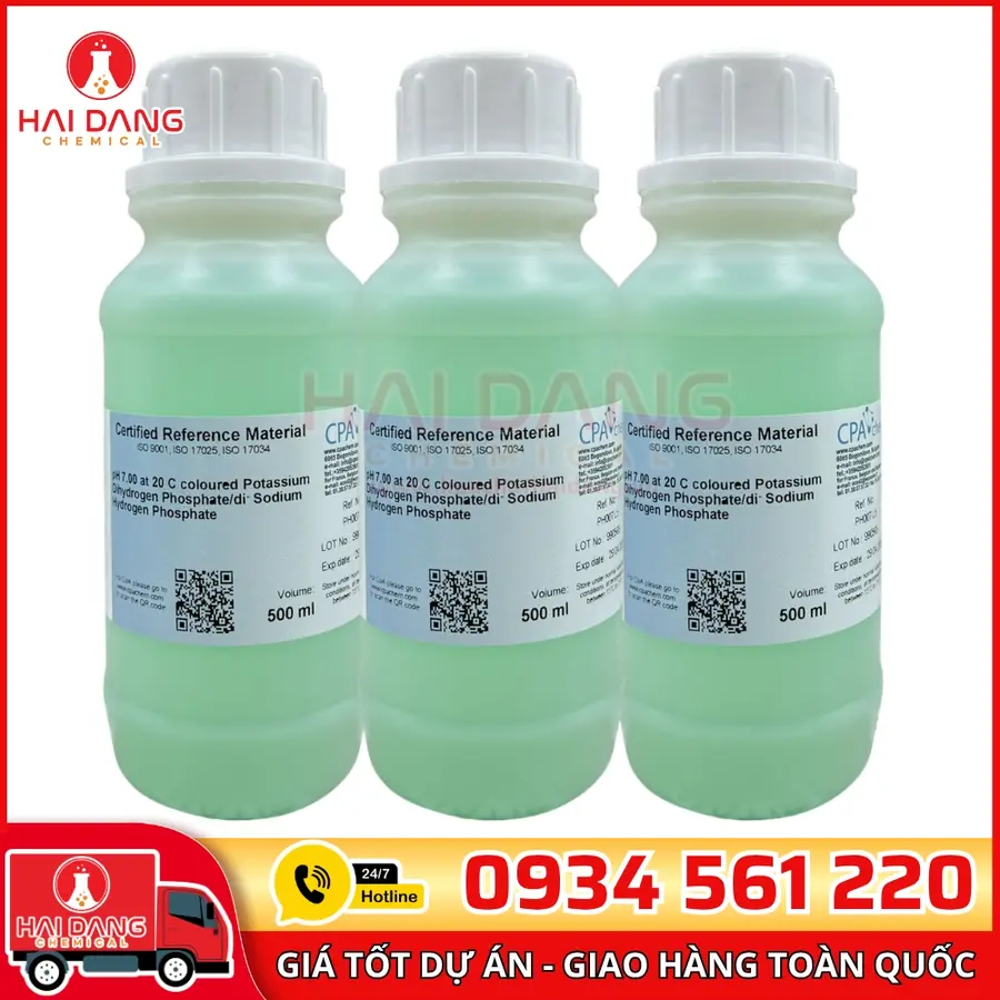 Dung Dịch Chuẩn pH 7.00 Cho Máy Đo pH CPAchem