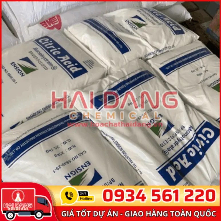Acid Citric – Chất Làm Sạch, Chống Cặn Vôi Trong Tẩy Rửa