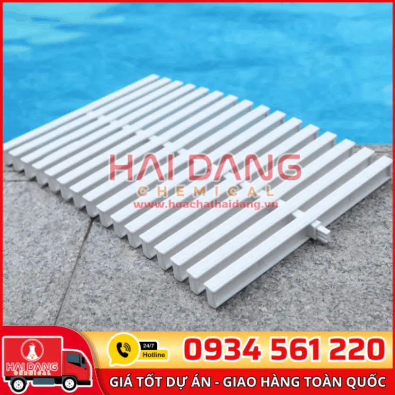 Thanh Thoát Tràn Bể Bơi – Nhựa ABS Bền Bỉ, Dẫn Nước Hiệu Quả