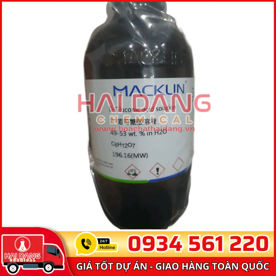 D-Gluconic acid solution 500ml – Macklin