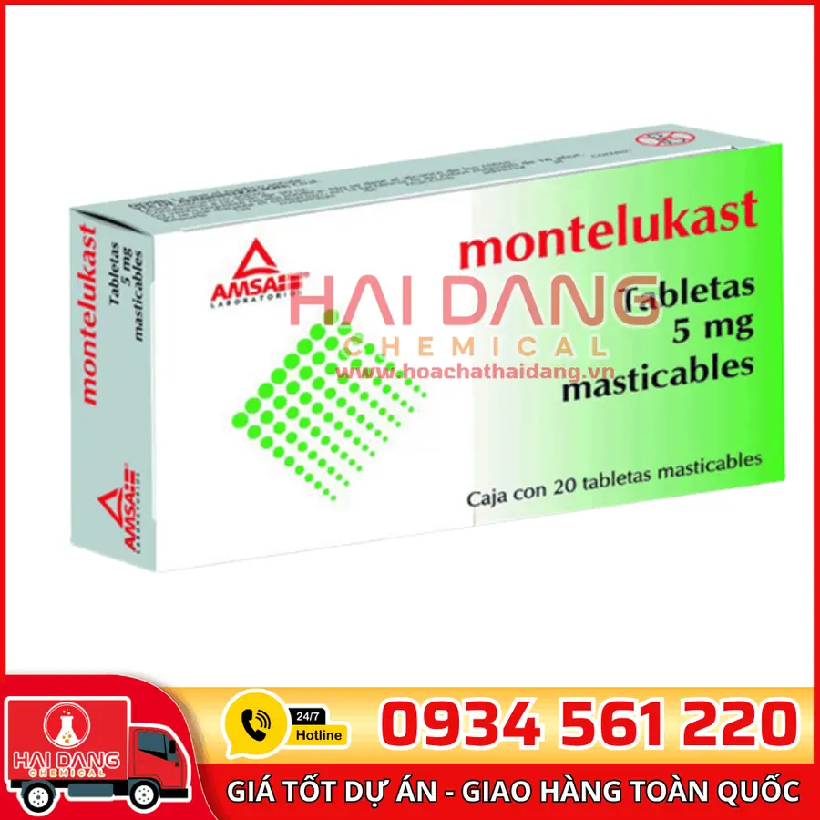 Montelukast Trung Quốc – Hoạt Chất Điều Trị Hen Suyễn, Dị Ứng