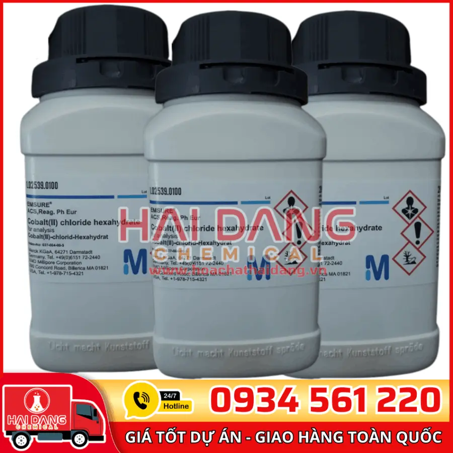 Cobalt(II) Chloride Hexahydrate lọ 100g - Merck