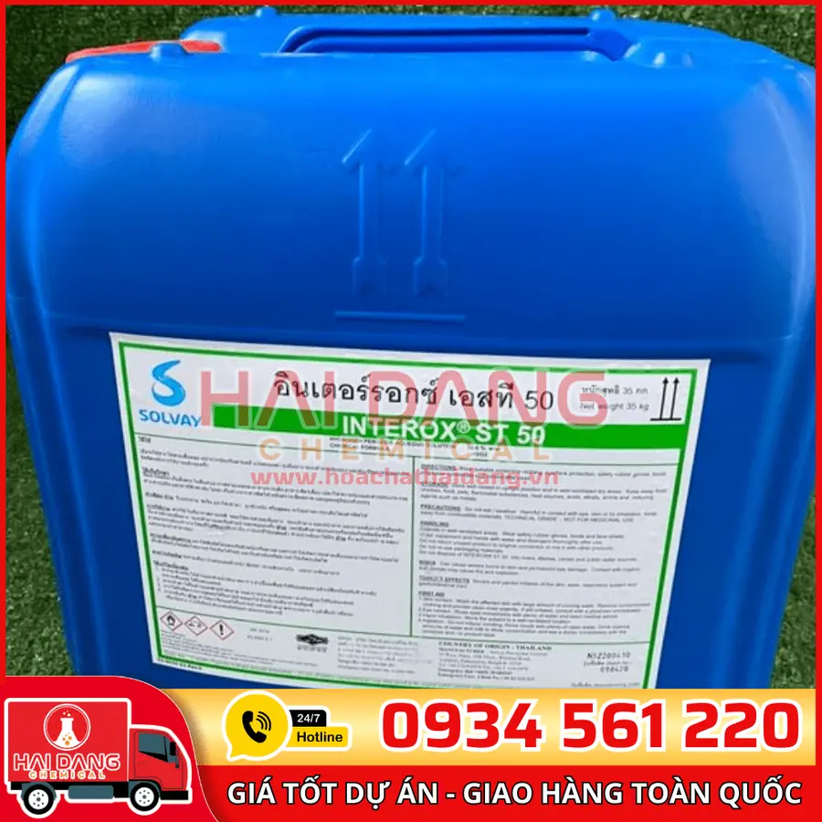 Oxy Già Thái Lan Hydrogendioxide H2O2 50%