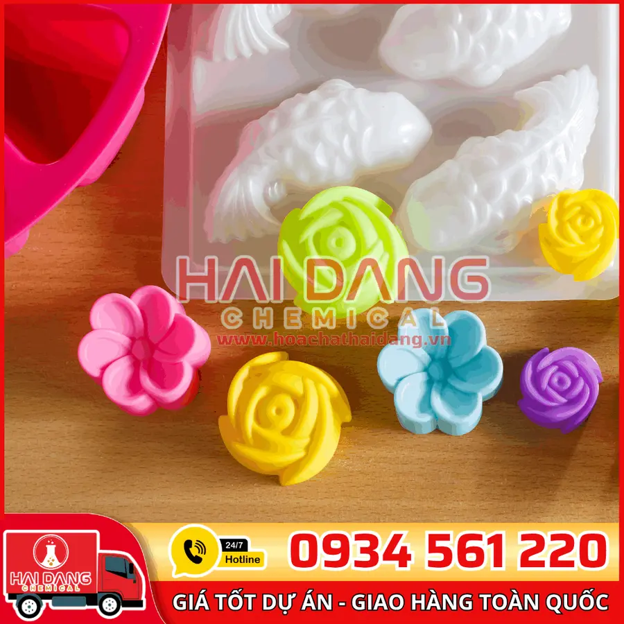 Silicone Làm Khuôn Thực Phẩm – Dẻo, An Toàn, Dễ Đổ Khuôn