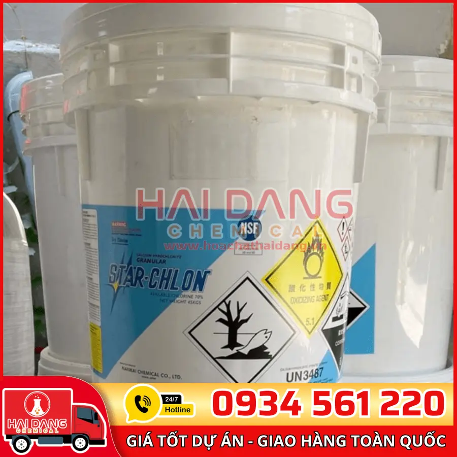 Chlorine Nhật Bản Nankai Ca(ClO)2 70%