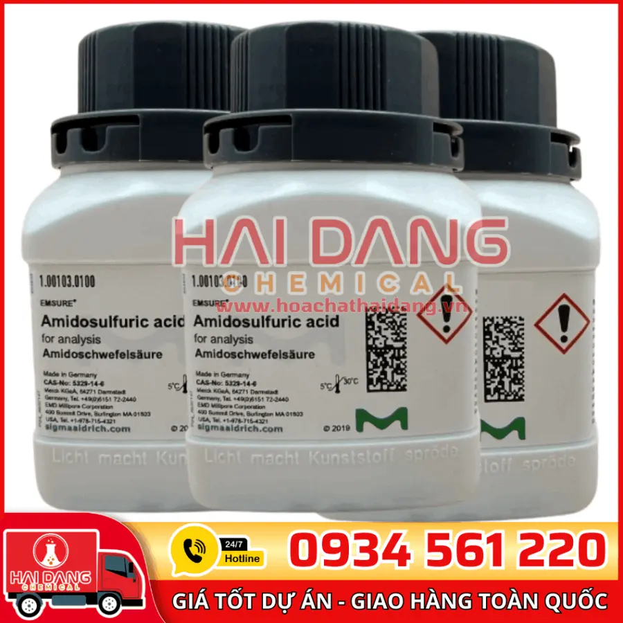 Amidosulfuric Acid, lọ 100g – Merck