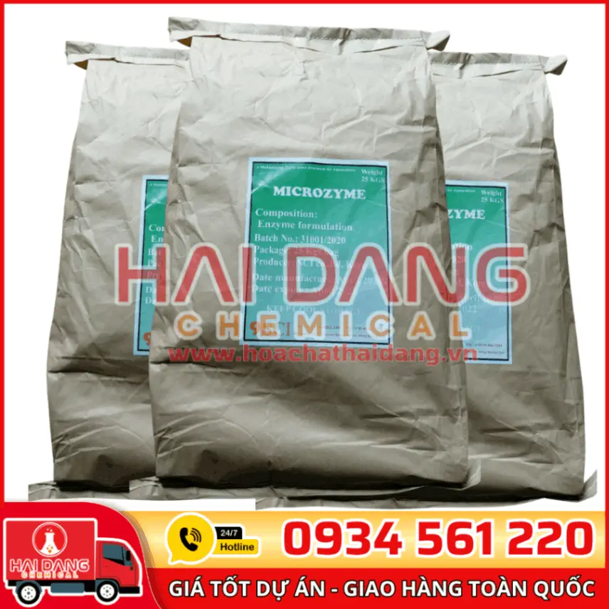 Enzyme Microzyme Ấn Độ Bao 25kg