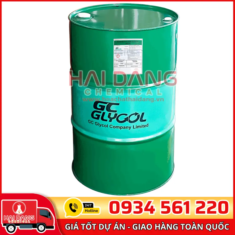 Mono Ethylene Glycol (MEG) Thái Lan Phuy 225kg