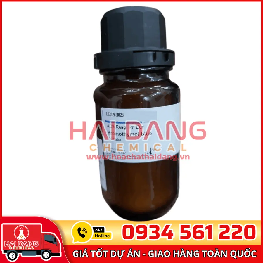 Bromothymol Blue lọ 5g - Merck