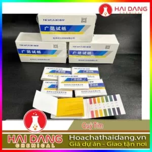 Dụng Cụ Thí Nghiệm Tép 80 Tờ Giấy Quỳ Tím Đo PH 1 – 14