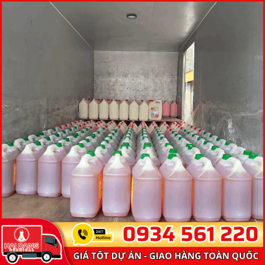 Nước Rửa Chén Hải Đăng Hương Gừng Chanh Việt Nam