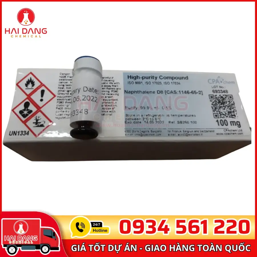 Naphthalene D8 1mL Chất Chuẩn Phân Tích Đồng Vị CPAchem