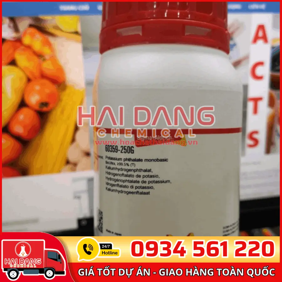 Potassium Phthalate Monobasic BioUltra, ≥99.5% (T) lọ 250g, hãng Sigma