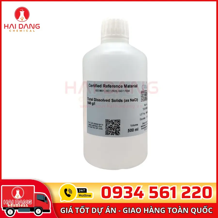 Dung Dịch Chuẩn TDS 160g/L (as NaCl) 500mL – CPAchem