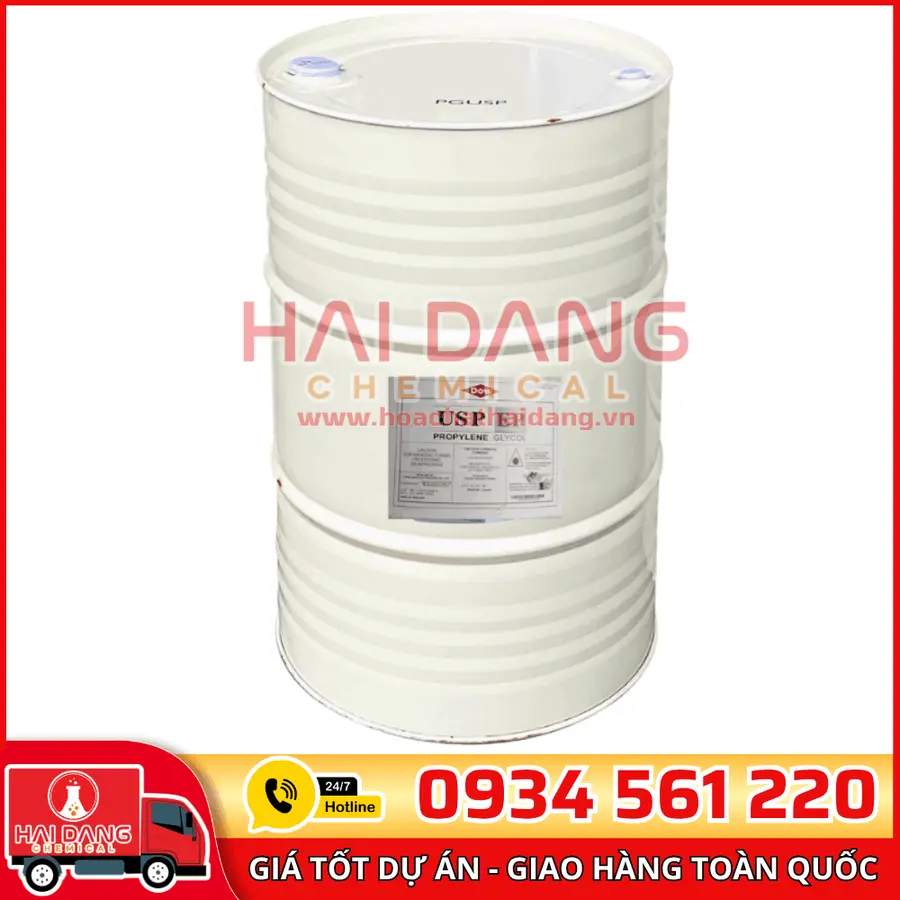 Dung Môi Propylene Glycol (PG) C₃H₈O₂