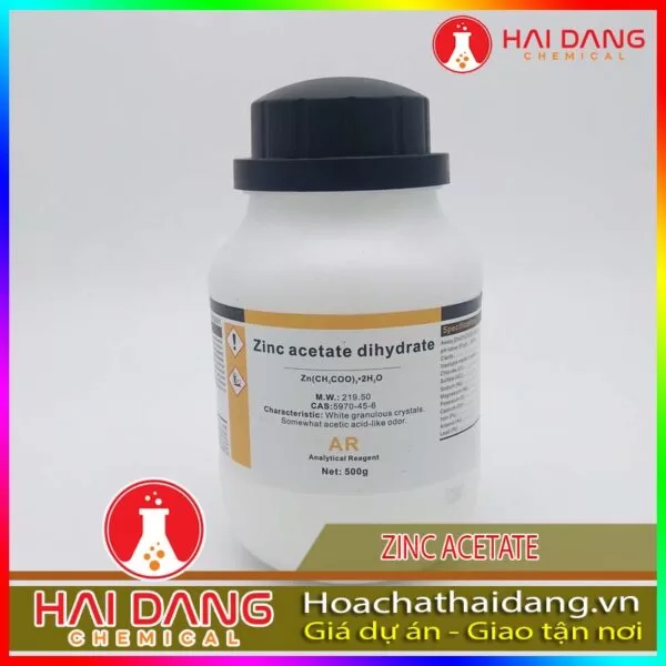 Hóa Chất Thí Nghiệm Zinc Acetate Dihydrate