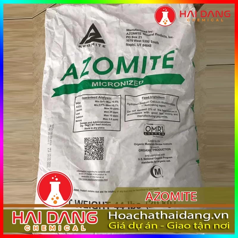 Hóa Chất Nuôi Trồng Thủy Sản Azomite Mỹ