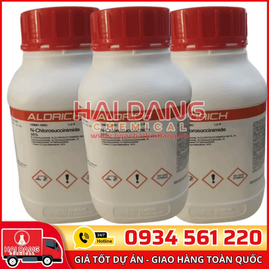N-Chlorosuccinimide 98% lọ 500g, hãng Sigma