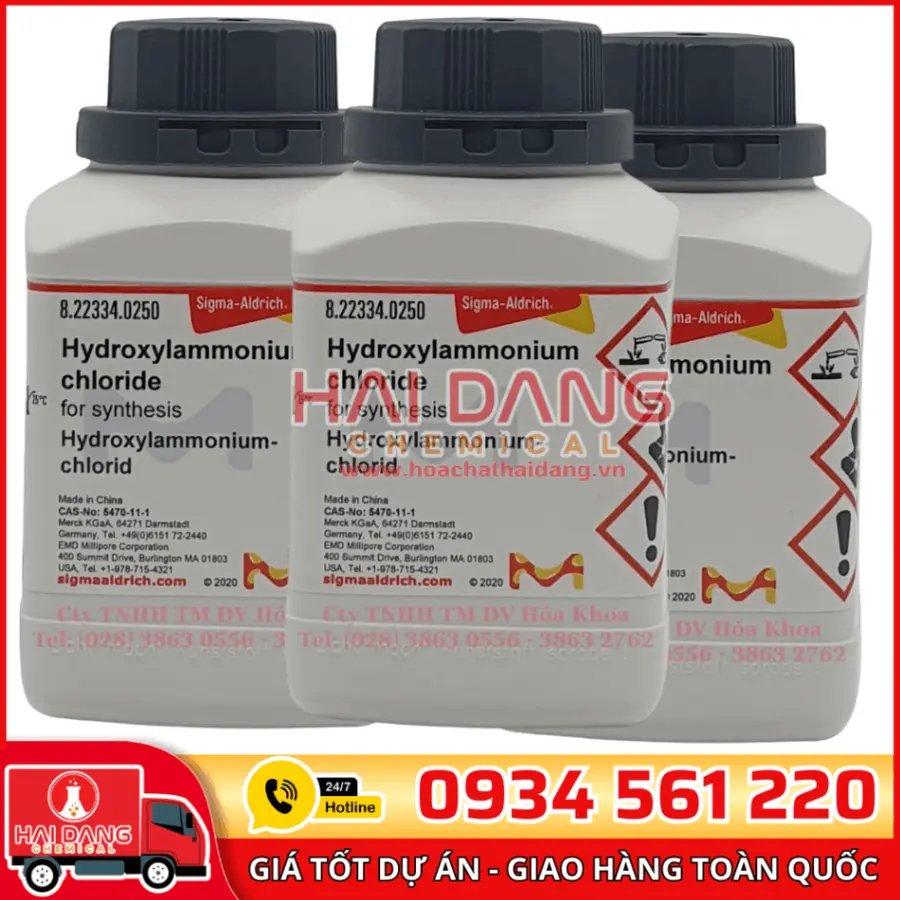 Hydroxylammonium chloride lọ 250g - Merck