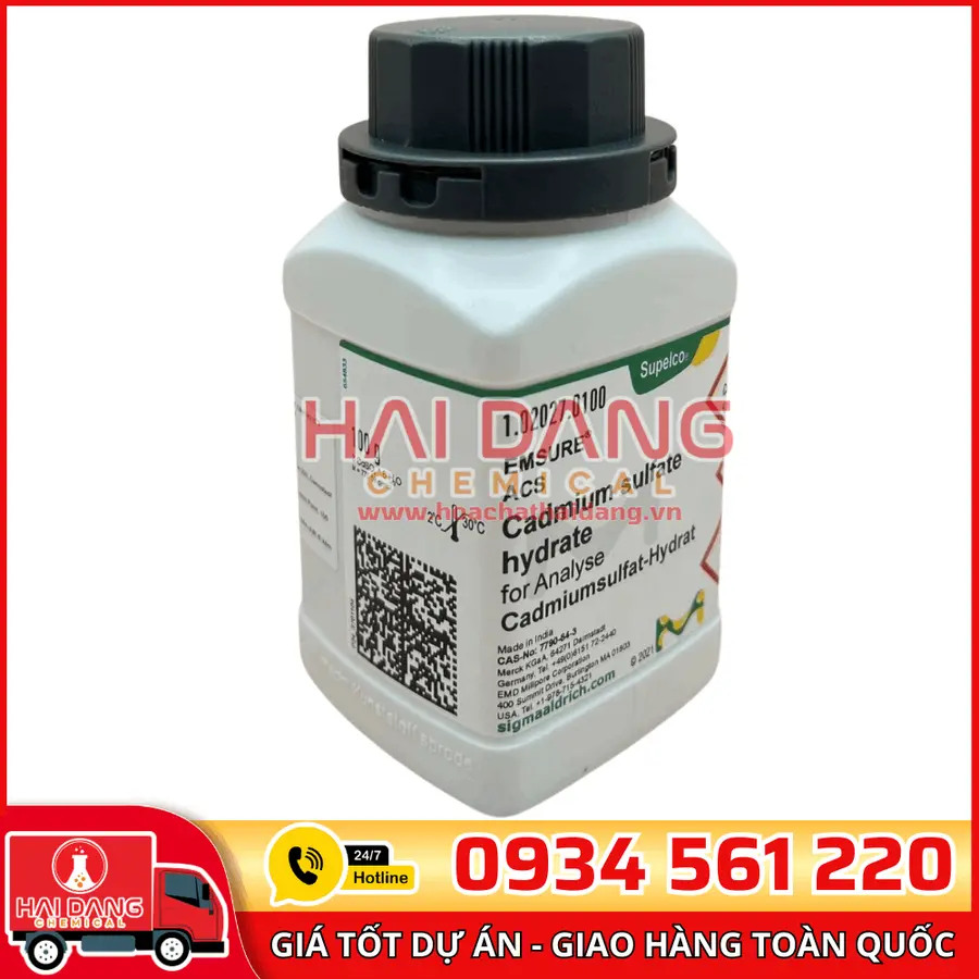 Cadmium Sulfate Hydrate lọ 100g - Merck