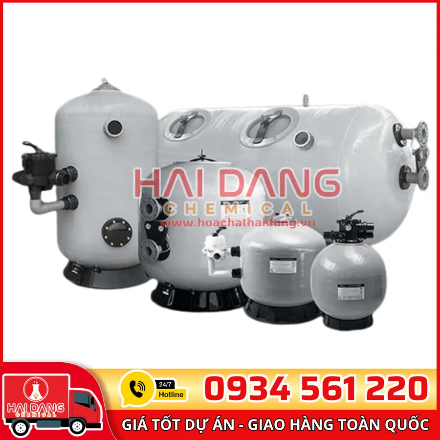 Bình Lọc Emaux Series H – Lọc Công Suất Lớn, Bền, Dễ Bảo Trì