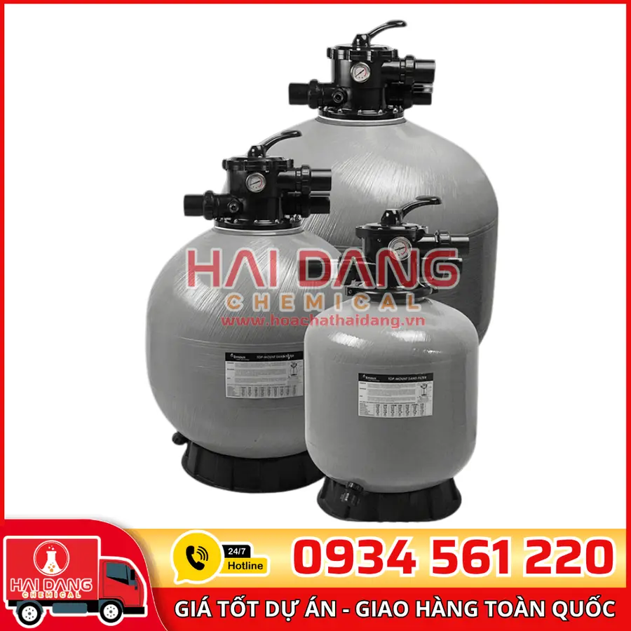 Bình Lọc Cát Hồ Bơi EMAUX V500 – Lọc Nước Hiệu Quả, Nhỏ Gọn