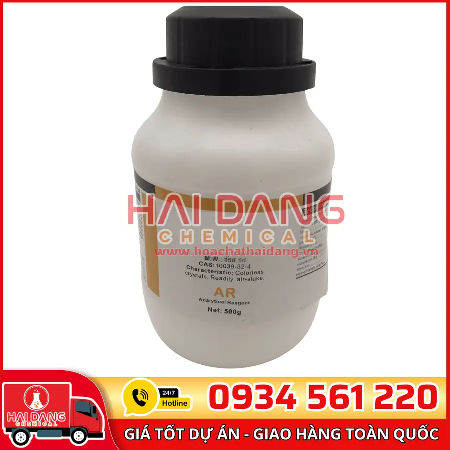 Diethanolamine (DEA) NH(CH₂CH₂OH)₂, lọ 500g - hãng Xilong