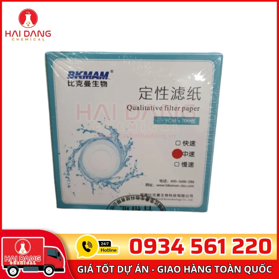 Giấy Lọc Định Tính BKMam – Trung Quốc