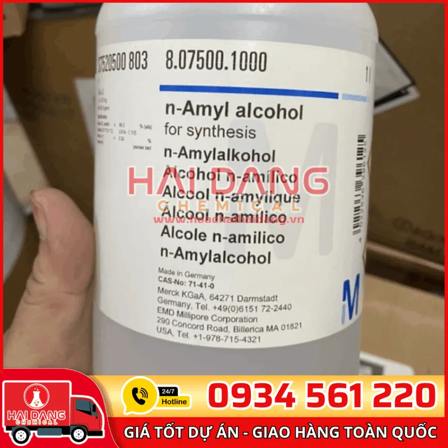 N-Amyl Alcohol lọ 1L - Merck